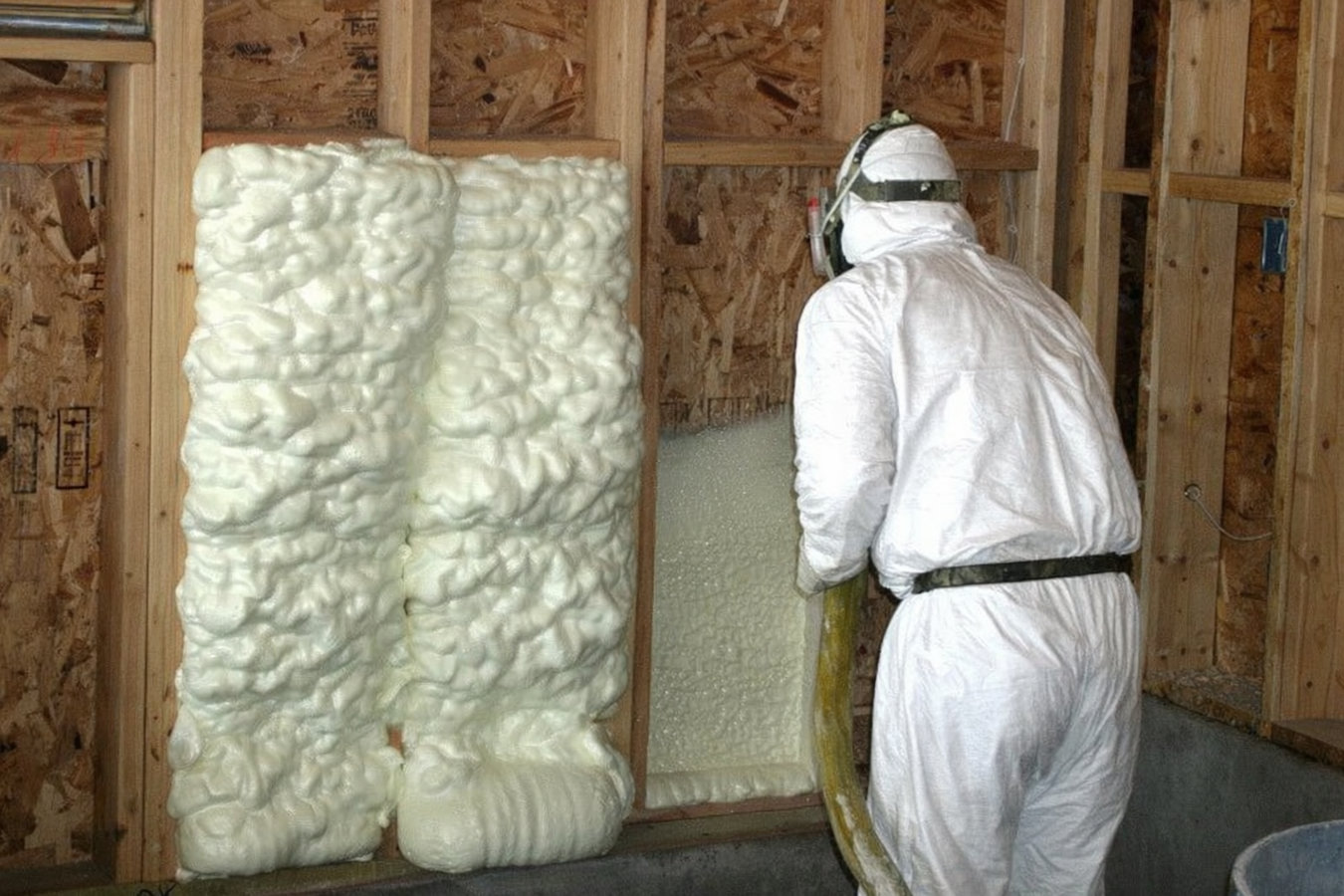 Open-cell foam insulation